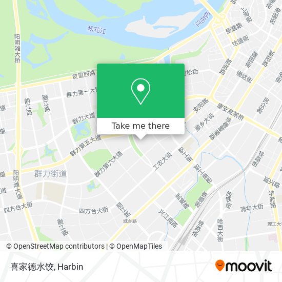 喜家德水饺 map