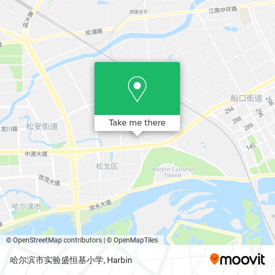 哈尔滨市实验盛恒基小学 map