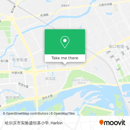 哈尔滨市实验盛恒基小学 map