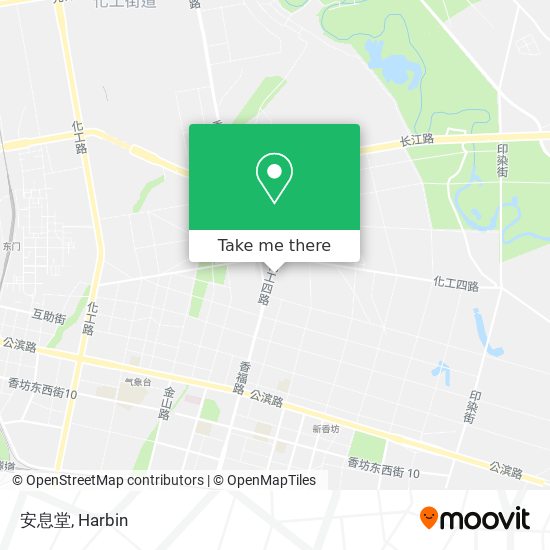 安息堂 map
