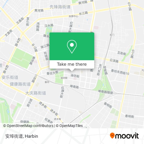 安埠街道 map