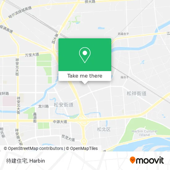 待建住宅 map