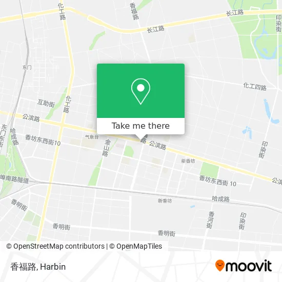 香福路 map