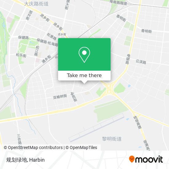规划绿地 map
