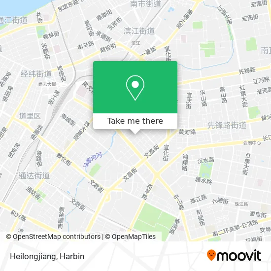 Heilongjiang map