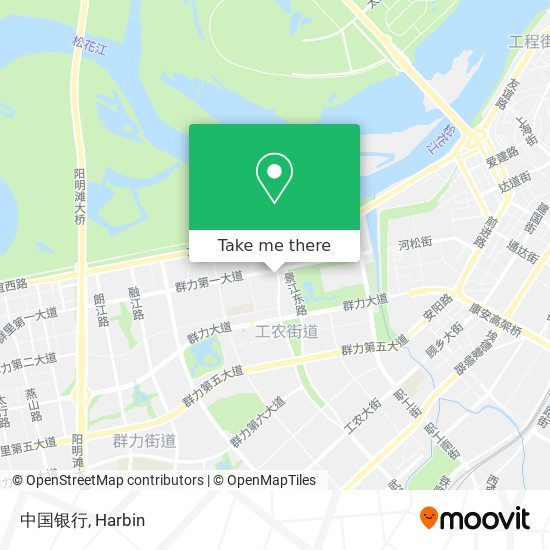 中国银行 map