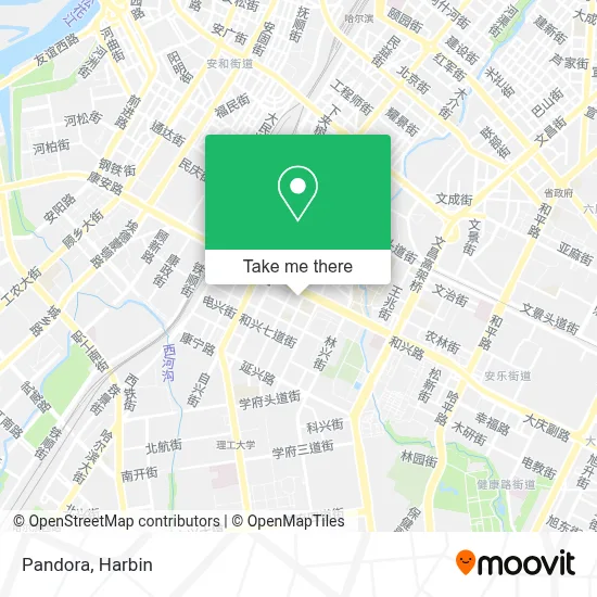 Pandora map
