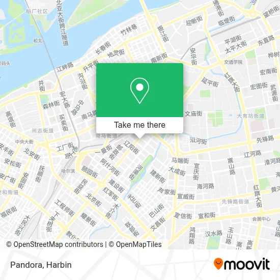 Pandora map