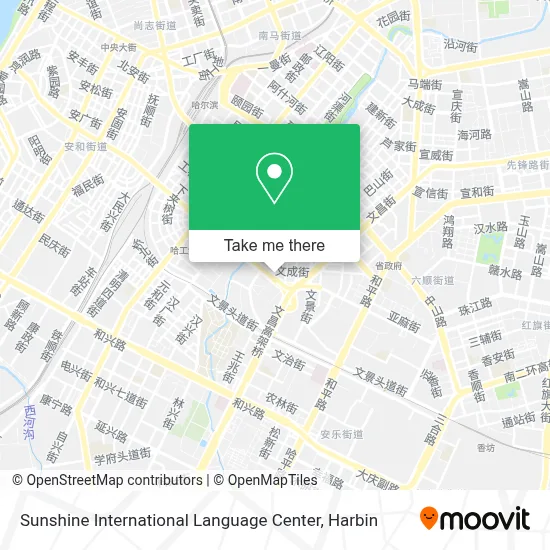 Sunshine International Language Center map