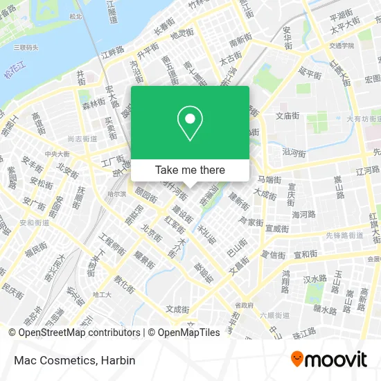 Mac Cosmetics map