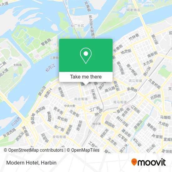 Modern Hotel map