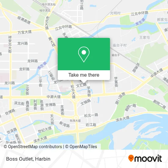 Boss Outlet map