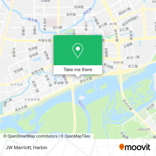 JW Marriott map