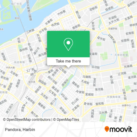 Pandora map
