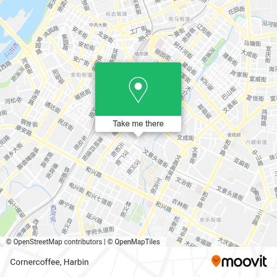 Cornercoffee map
