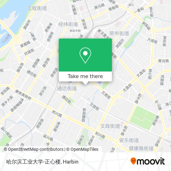 哈尔滨工业大学-正心楼 map