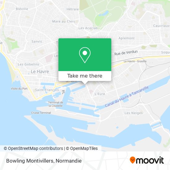 Bowling Montivillers map