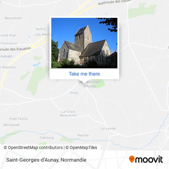 Saint-Georges-d'Aunay map