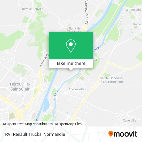 RVI Renault Trucks map