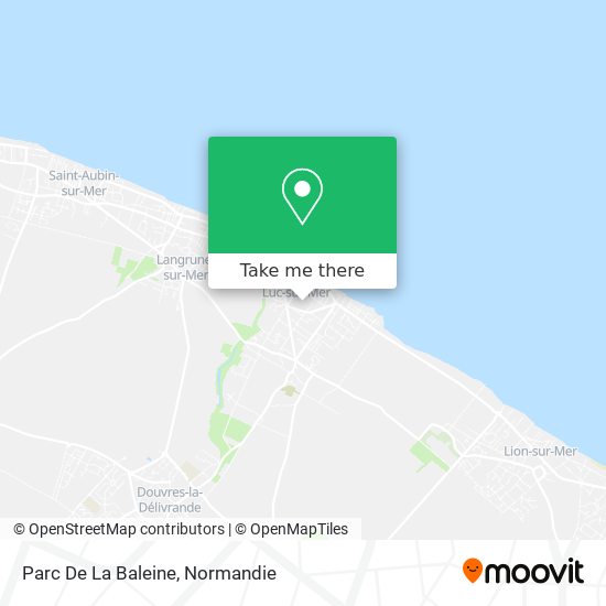 Parc De La Baleine map