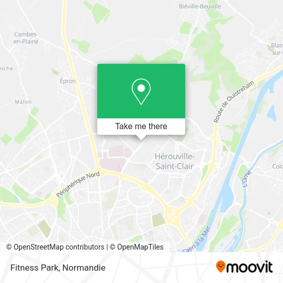 Fitness Park map