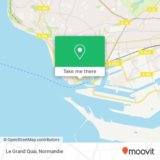 Mapa Le Grand Quai