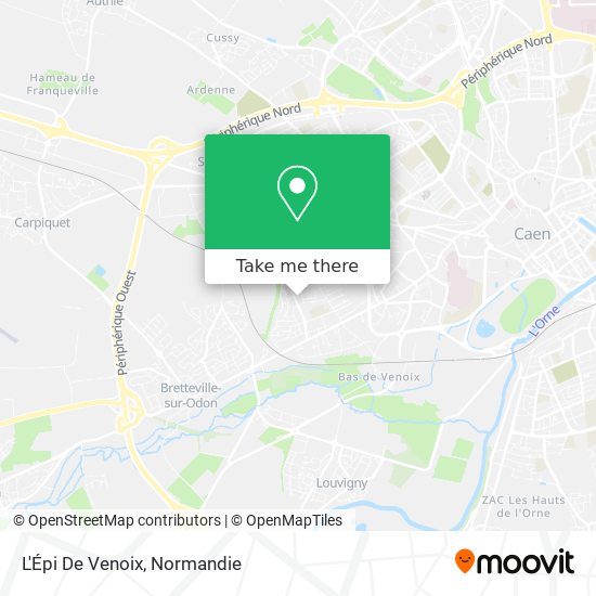 L'Épi De Venoix map