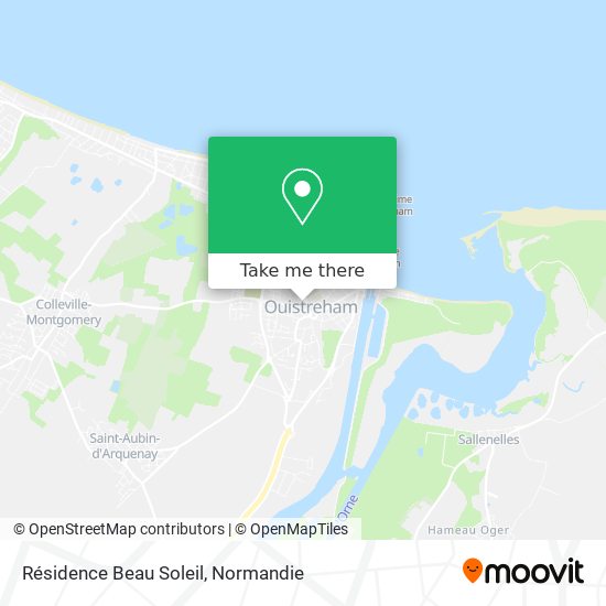 Résidence Beau Soleil map