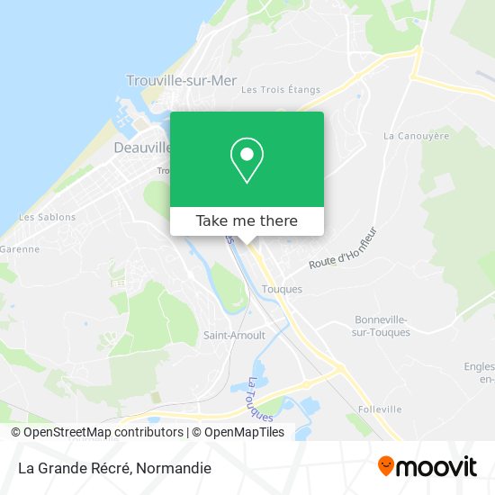 La Grande Récré map