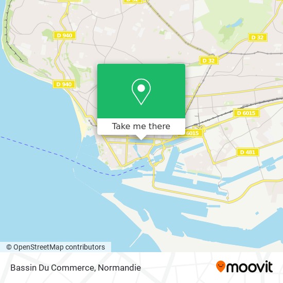 Bassin Du Commerce map