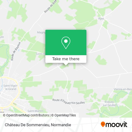 Château De Sommervieu map