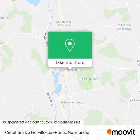 Cimetière De Fierville-Les-Parcs map