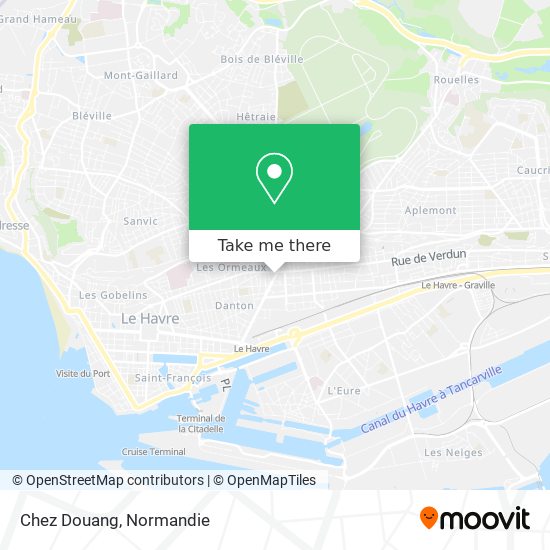 Chez Douang map