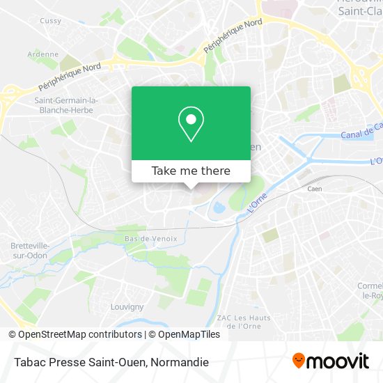 Tabac Presse Saint-Ouen map
