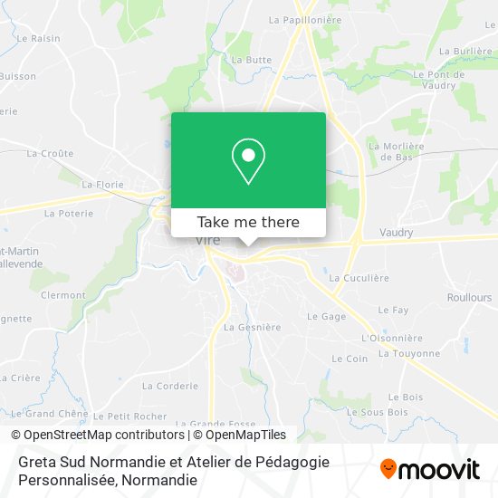 Greta Sud Normandie et Atelier de Pédagogie Personnalisée map