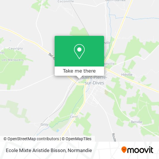 Ecole Mixte Aristide Bisson map