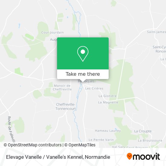 Elevage Vanelle / Vanelle's Kennel map