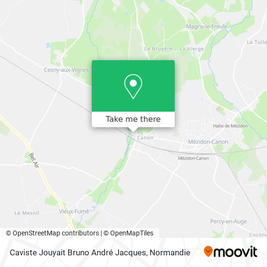 Mapa Caviste Jouyait Bruno André Jacques