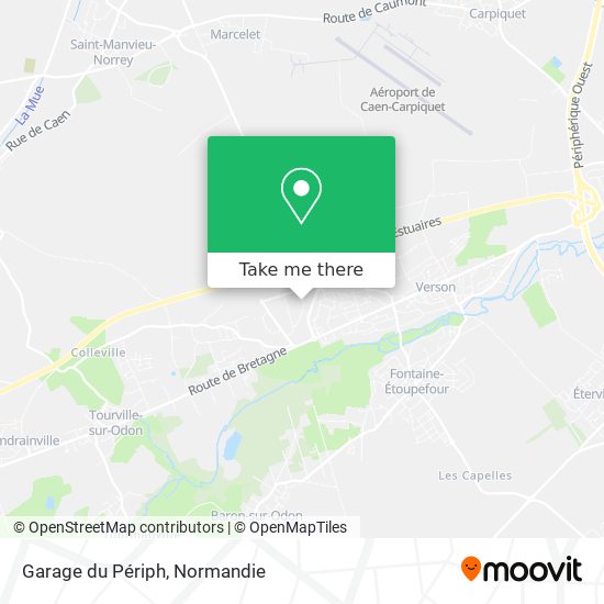 Garage du Périph map