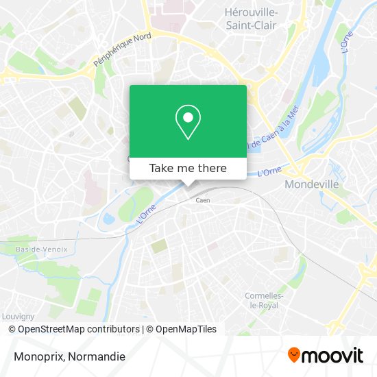 Monoprix map