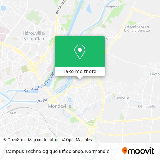 Mapa Campus Technologique Effiscience
