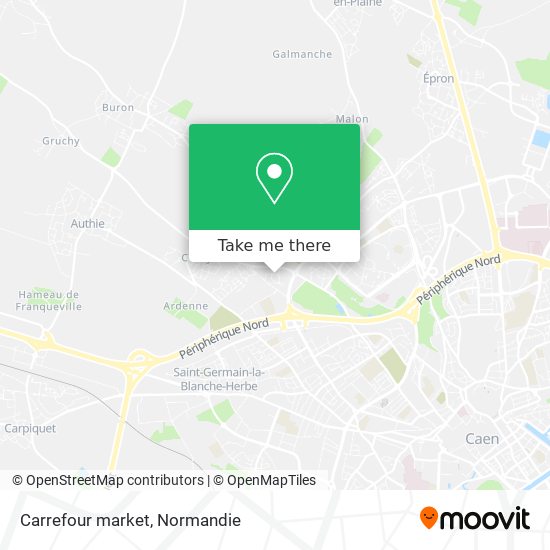 Carrefour market map