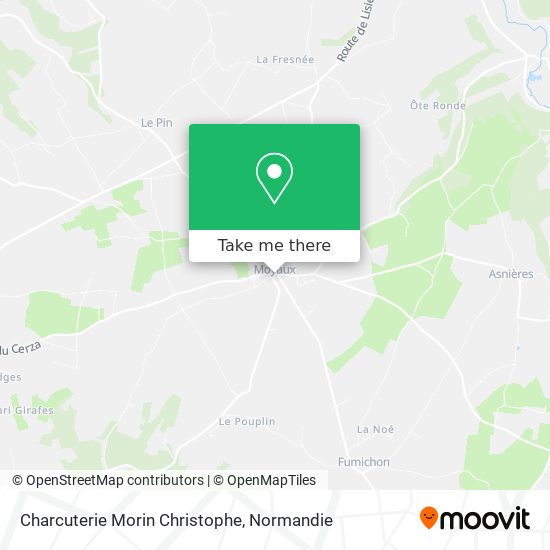 Charcuterie Morin Christophe map