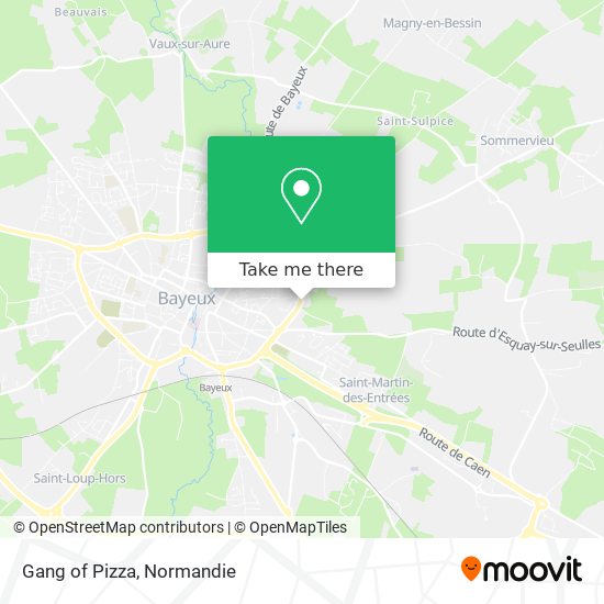 Gang of Pizza map