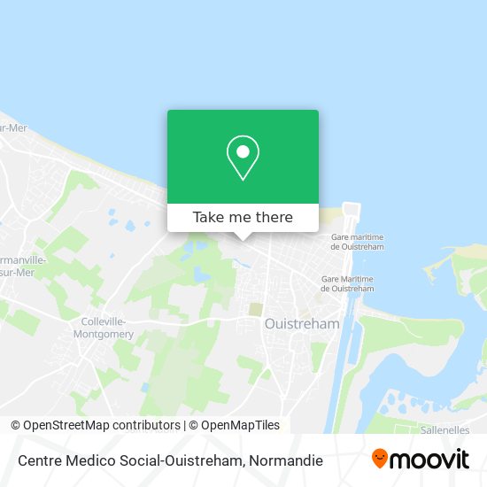 Centre Medico Social-Ouistreham map