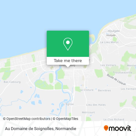 Au Domaine de Soignolles map