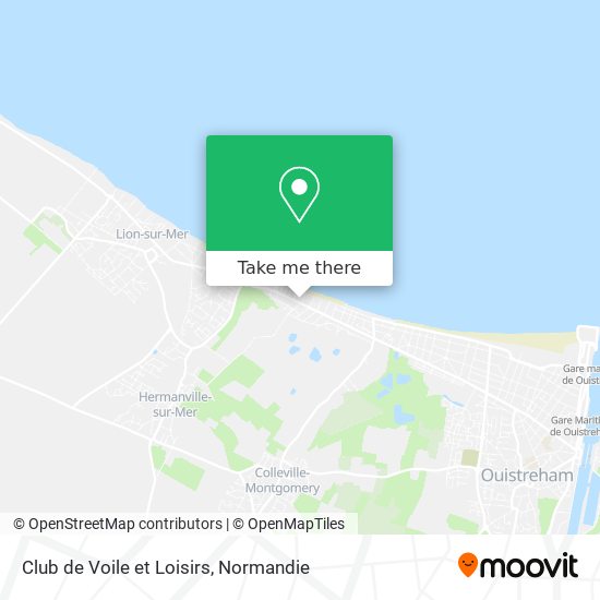 Club de Voile et Loisirs map