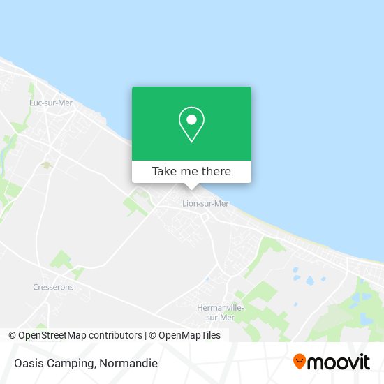 Oasis Camping map