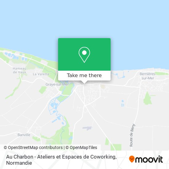 Au Charbon - Ateliers et Espaces de Coworking map