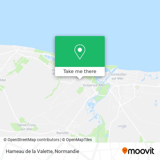 Hameau de la Valette map